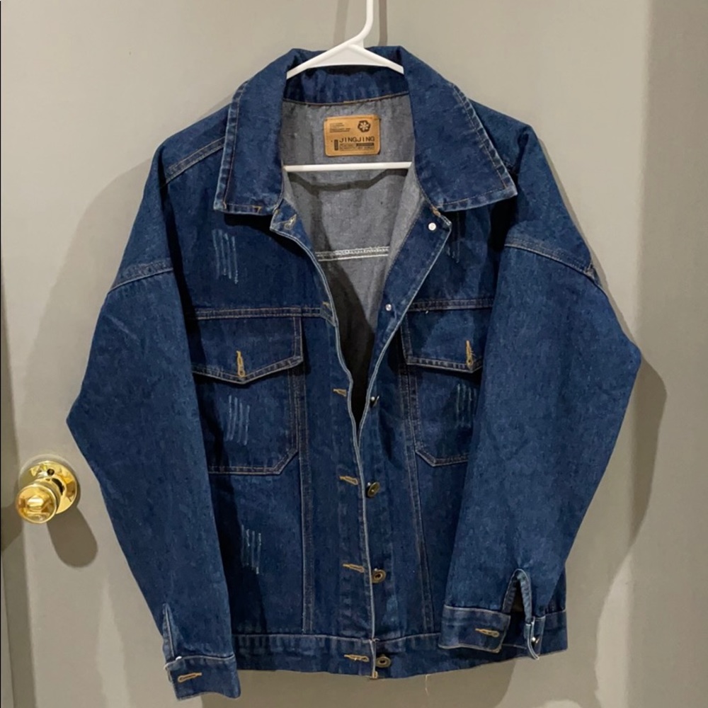 Oversized Denim Jacket !!